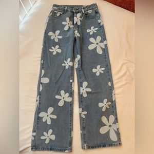 Floral Jeans